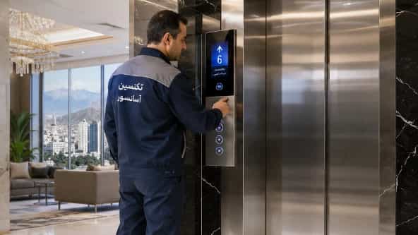هزینه سرویس و نگهداری آسانسور در محدوده پاسداران تهران
